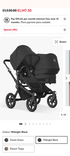 Bugaboo donkey duo double - bugaboo,